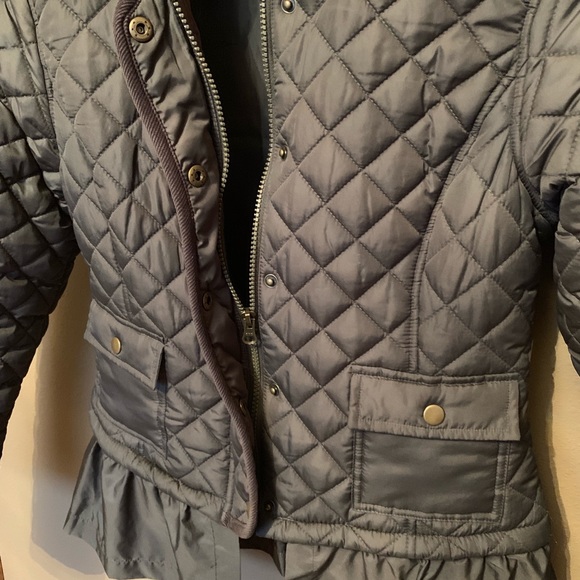 Joe Fresh Olive green coat - Picture 2 of 6